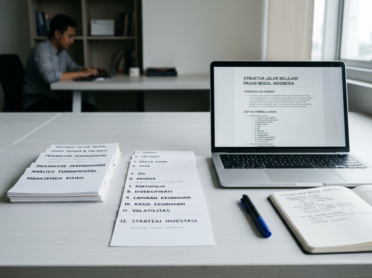 La mesa de redacción preparando el itinerario del mercado de valores